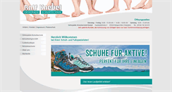 Desktop Screenshot of orthopaedie-knebel.de